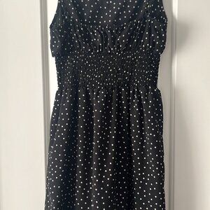 Polka Dot Ruffled Cami dress